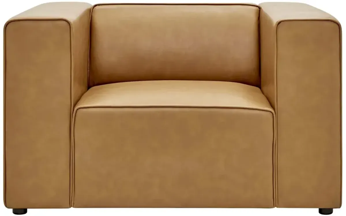 Mingle Vegan Leather Armchair