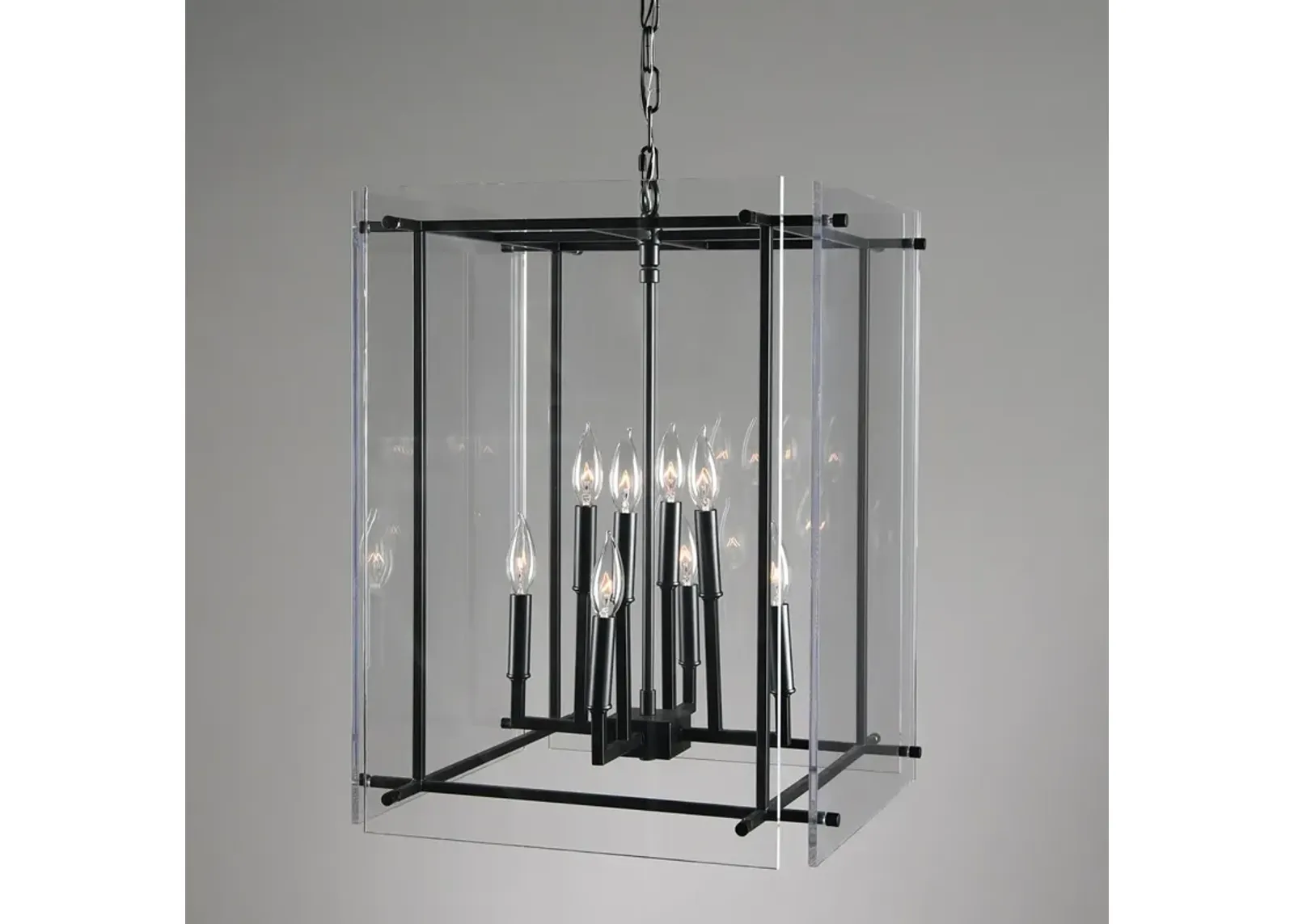 Kiran Chandelier Black