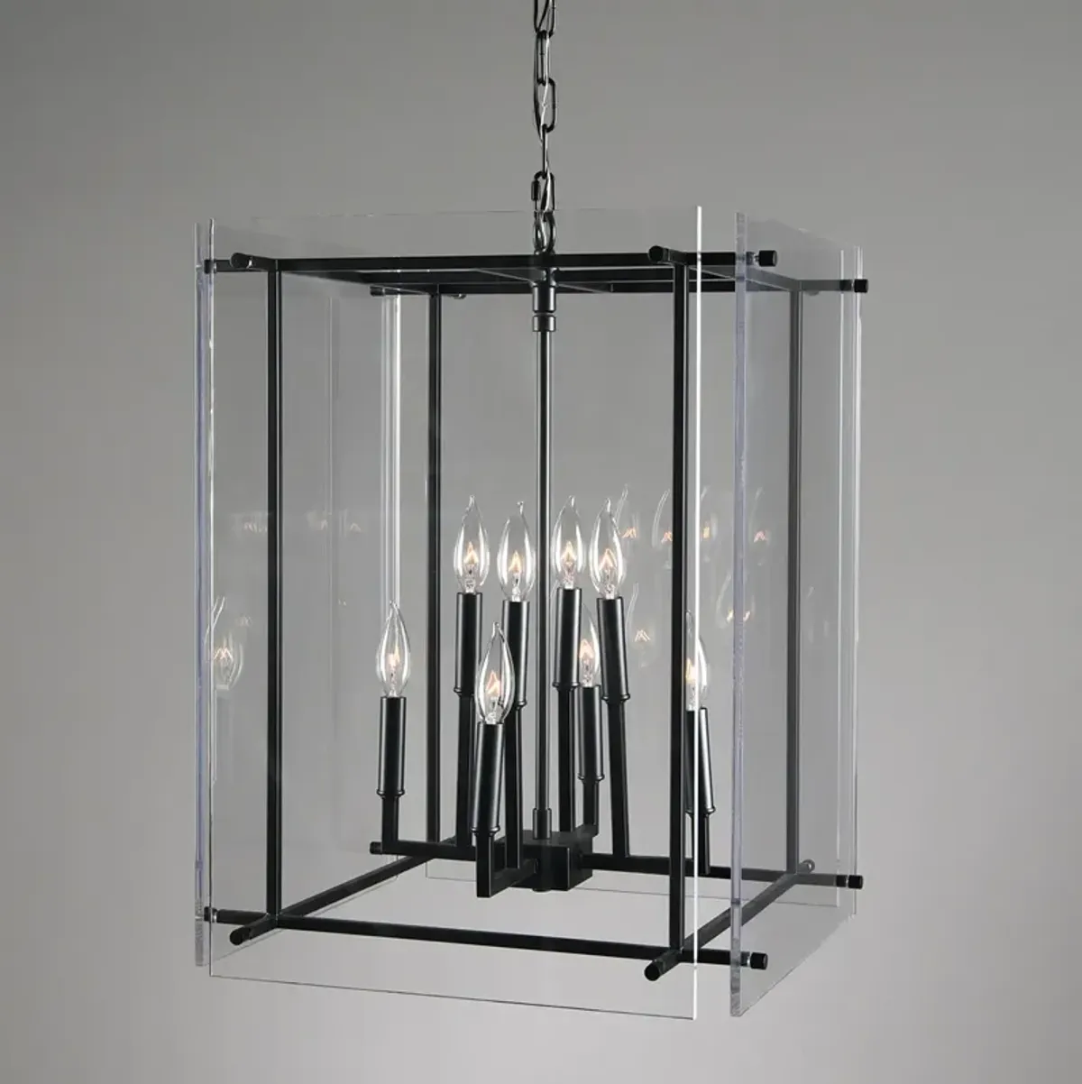 Kiran Chandelier Black