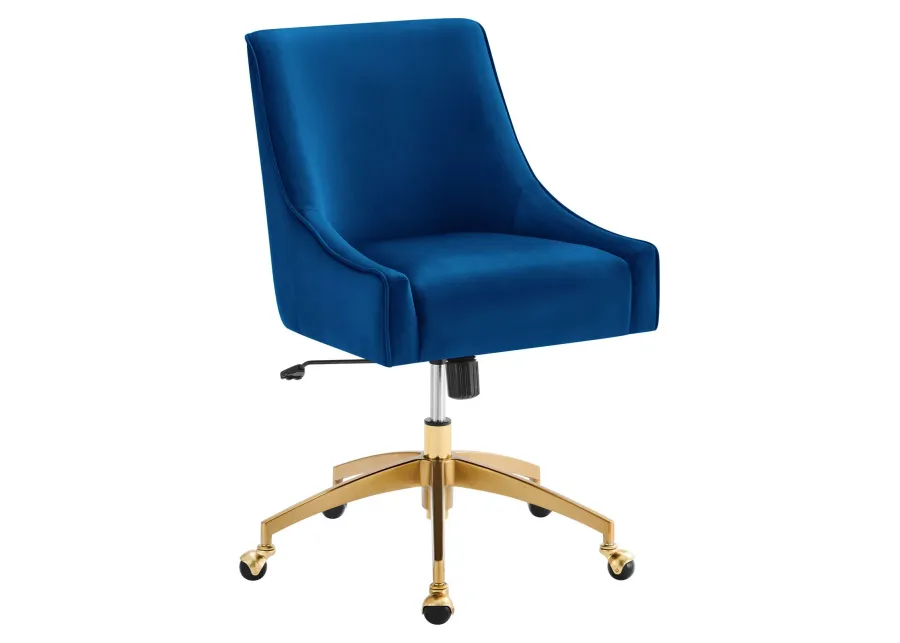 Discern Performance Velvet Office Chair