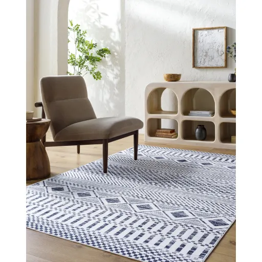 Lavable LVB-2328 5'3" x 7'7" Machine Woven Rug