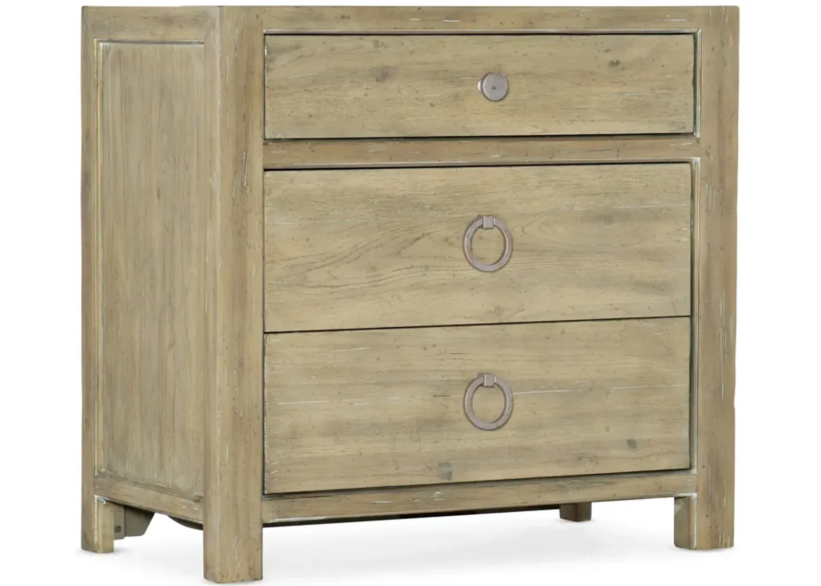 Surfrider Three-Drawer Nightstand