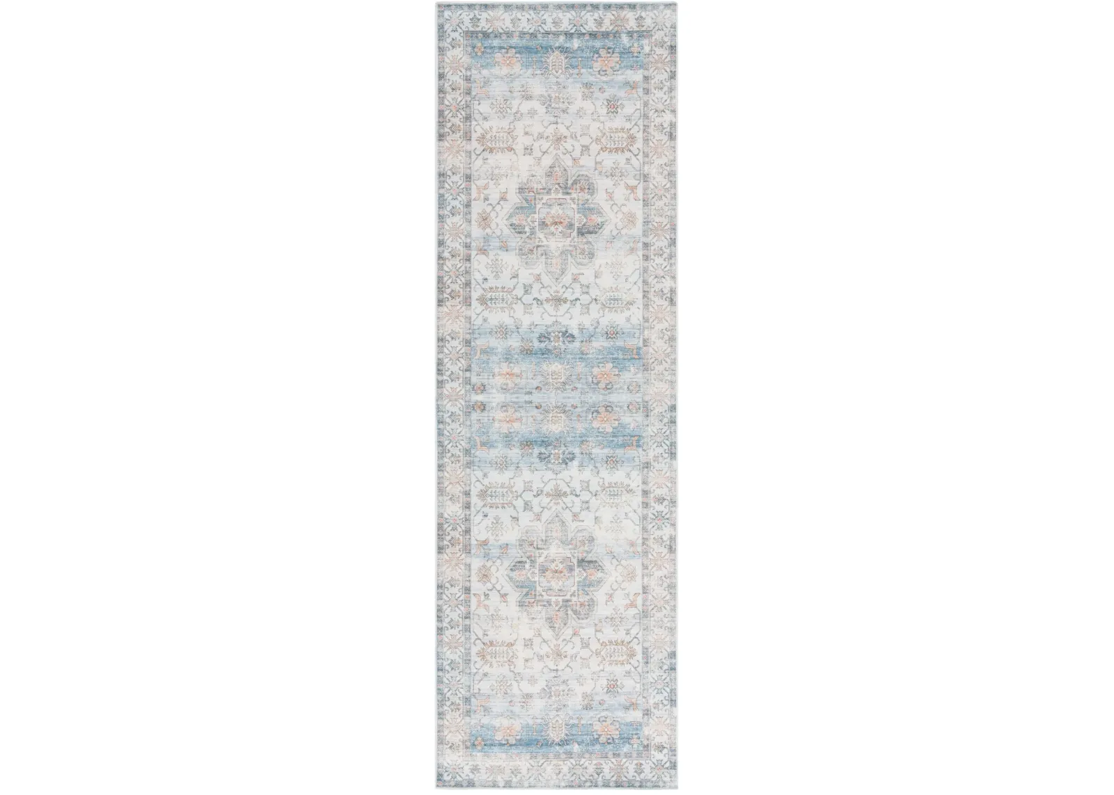 ARIZONA 128 IVORY  2'-6' x 8' Runner Rug