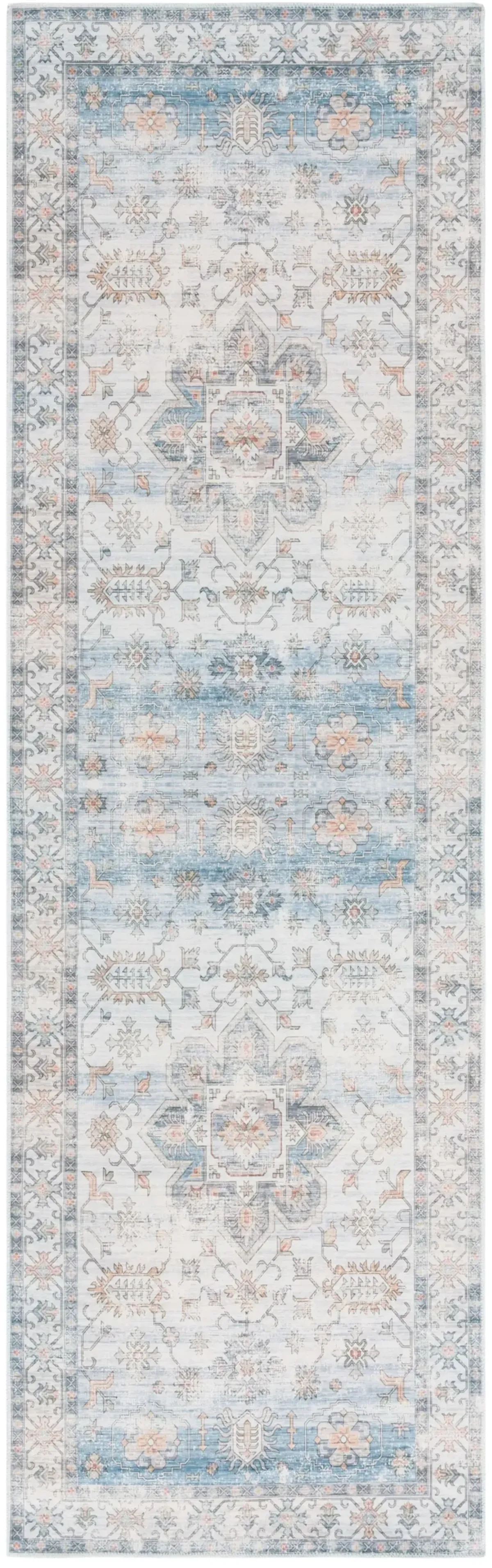 ARIZONA 128 IVORY  2'-6' x 8' Runner Rug