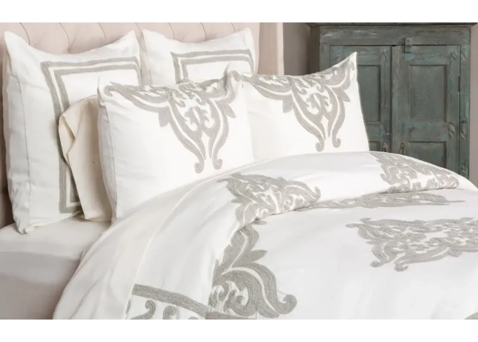 Patrina Ivory King Duvet 108x94