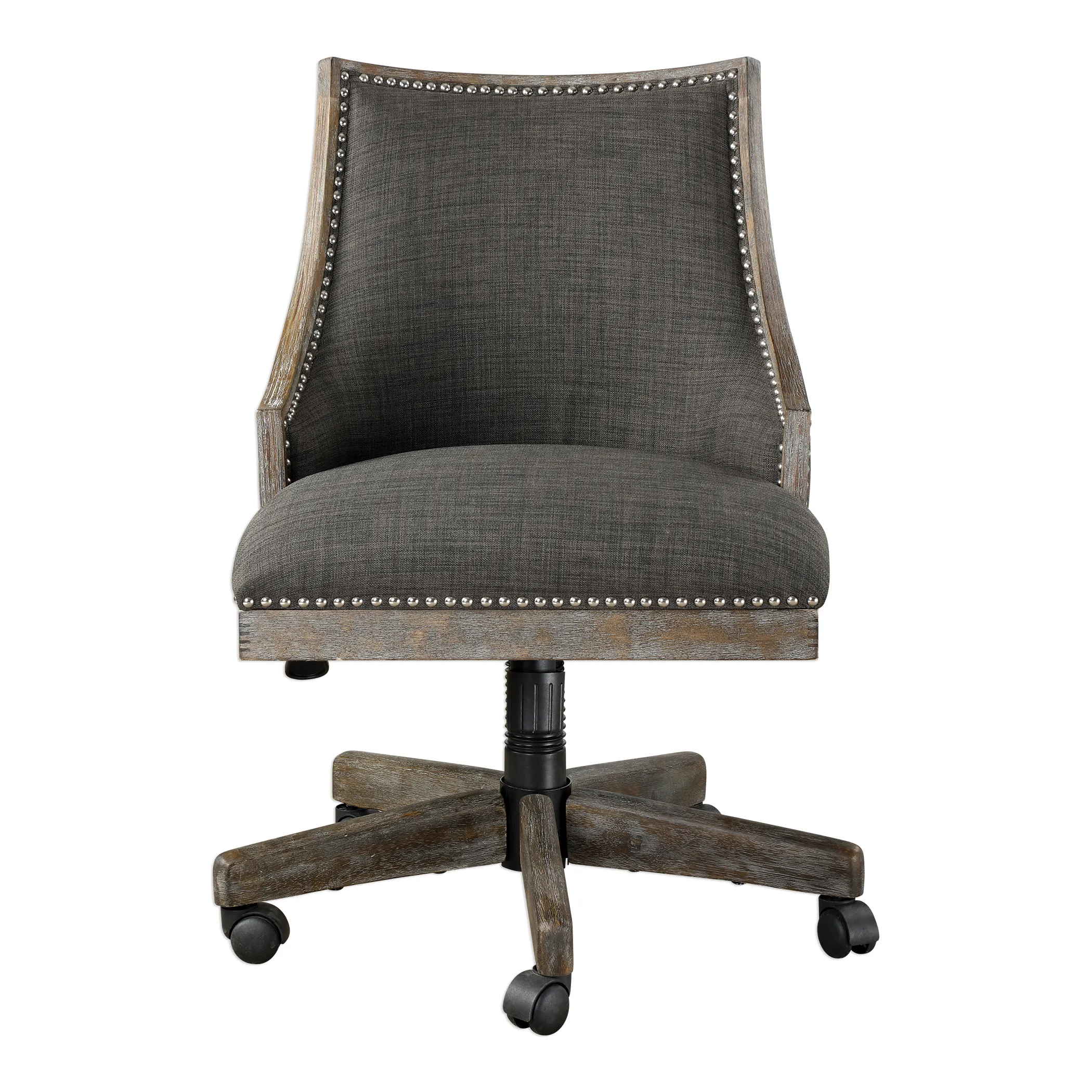 Aidrian Charcoal Desk Chair