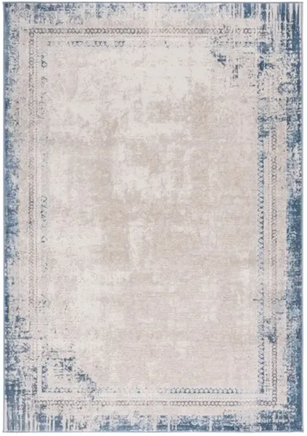 PRESTIGE 130 Blue 9' X 12' Large Rectangle Rug