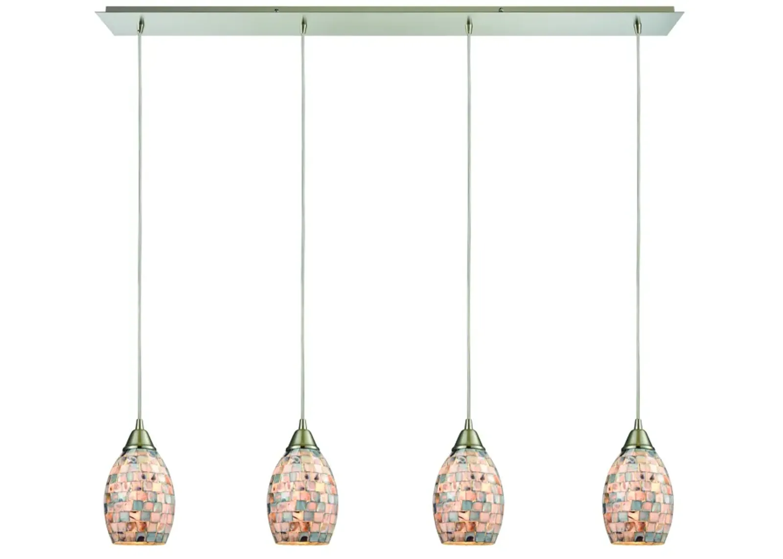 Capri Configurable Multi Pendant - Satin Nickel