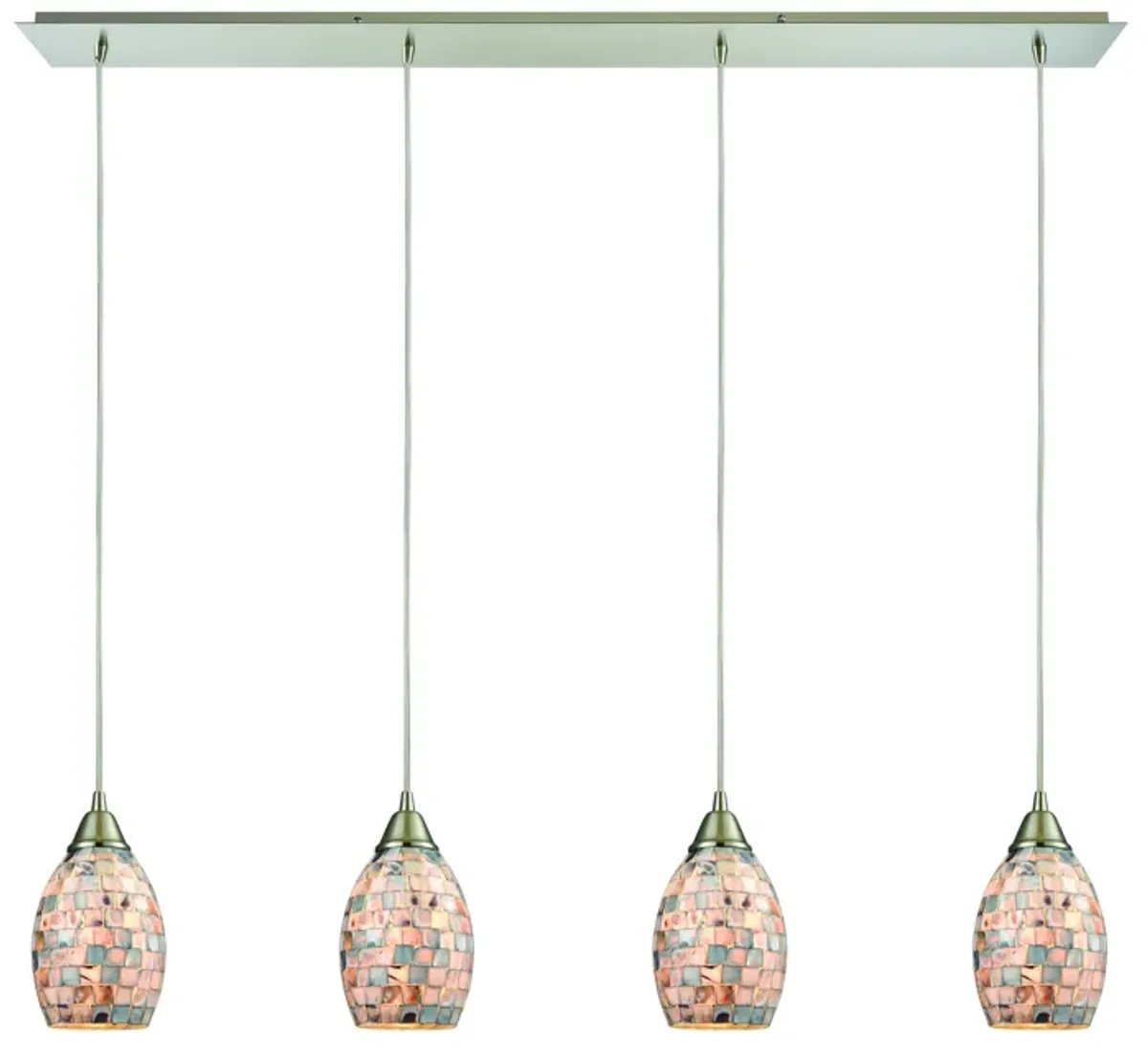 Capri Configurable Multi Pendant - Satin Nickel