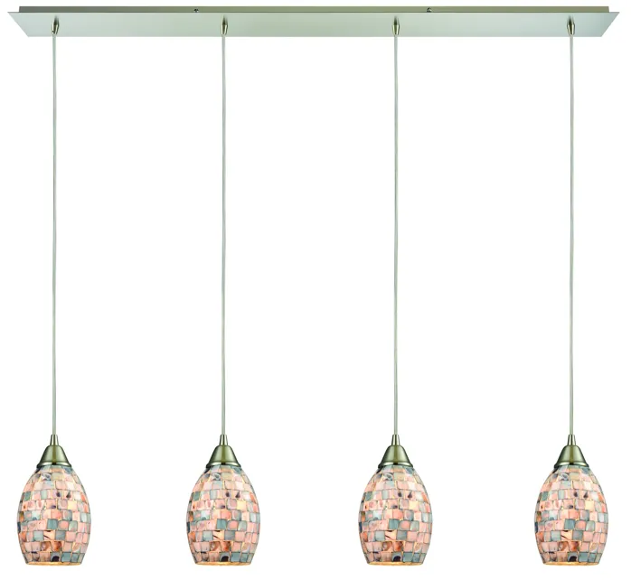 Capri Configurable Multi Pendant - Satin Nickel