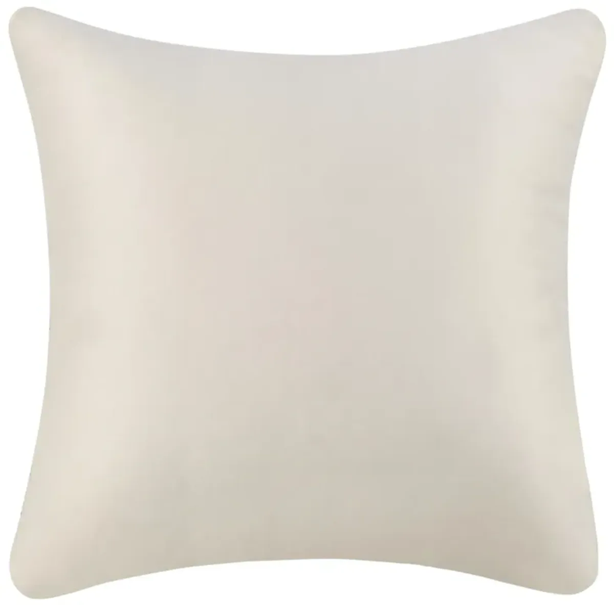 Shades 22" Recycled Fabric Fabric Throw Pillow, Ivory