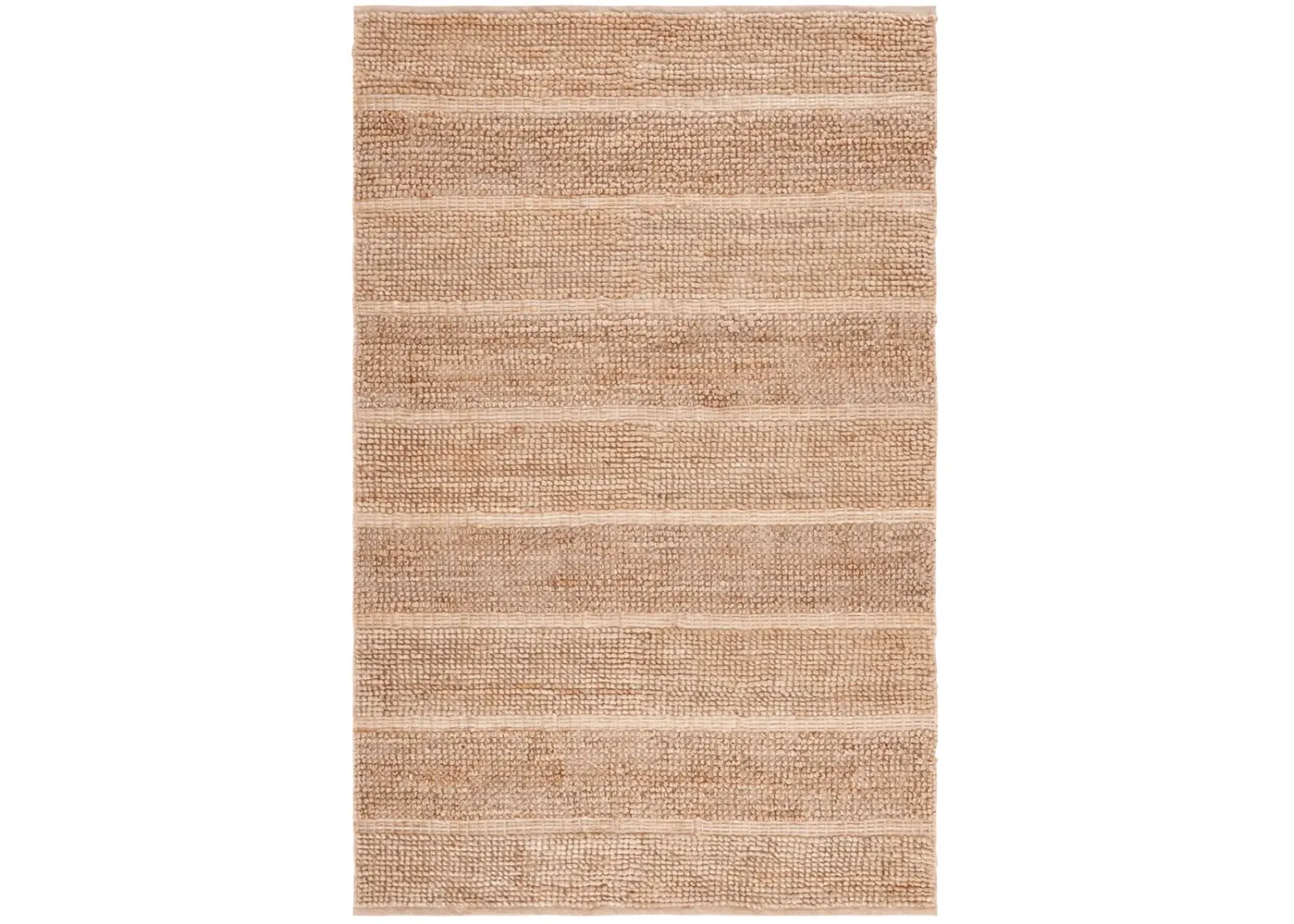 NATURAL FIBER 104 NATURAL 8' x 10' Large Rectangle Rug