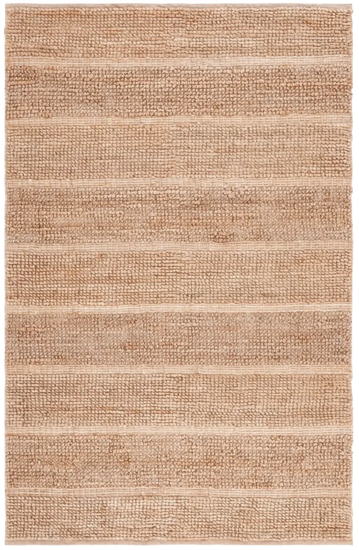 NATURAL FIBER 104 NATURAL 8' x 10' Large Rectangle Rug