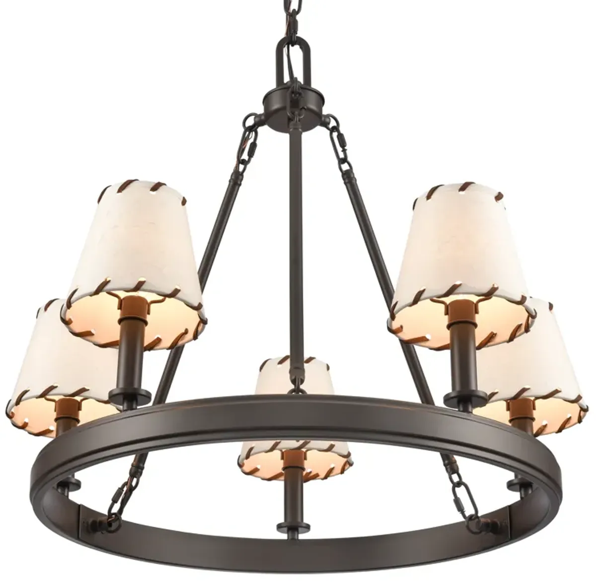 Marion 24.5'' Wide 5-Light Chandelier - Oil Rubbed Bronze