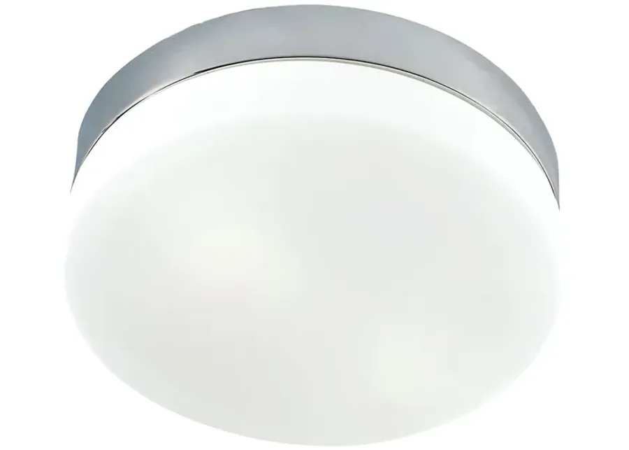 Disc LED 6" Wide 1-Light Flush Mount - Gray