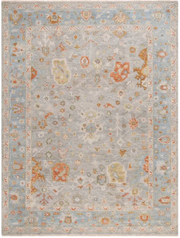 SAMARKAND Hand Knotted 9' x 12' area rug