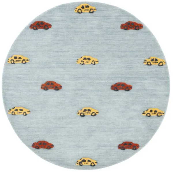 SAFAVIEH KIDS Hand Tufted 5' x 5' Round area rug