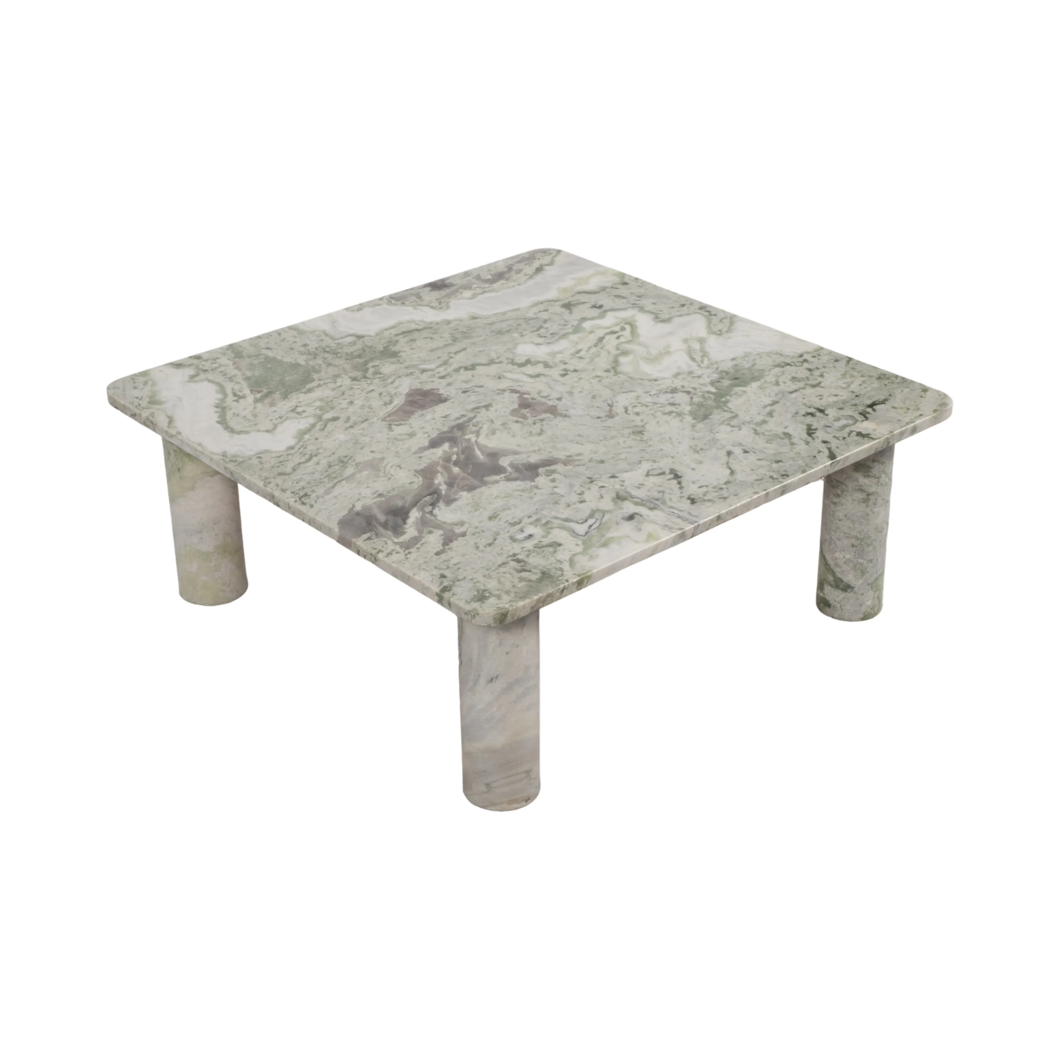 Marble, 35" Coffee Table, Green Kd, 2boxes