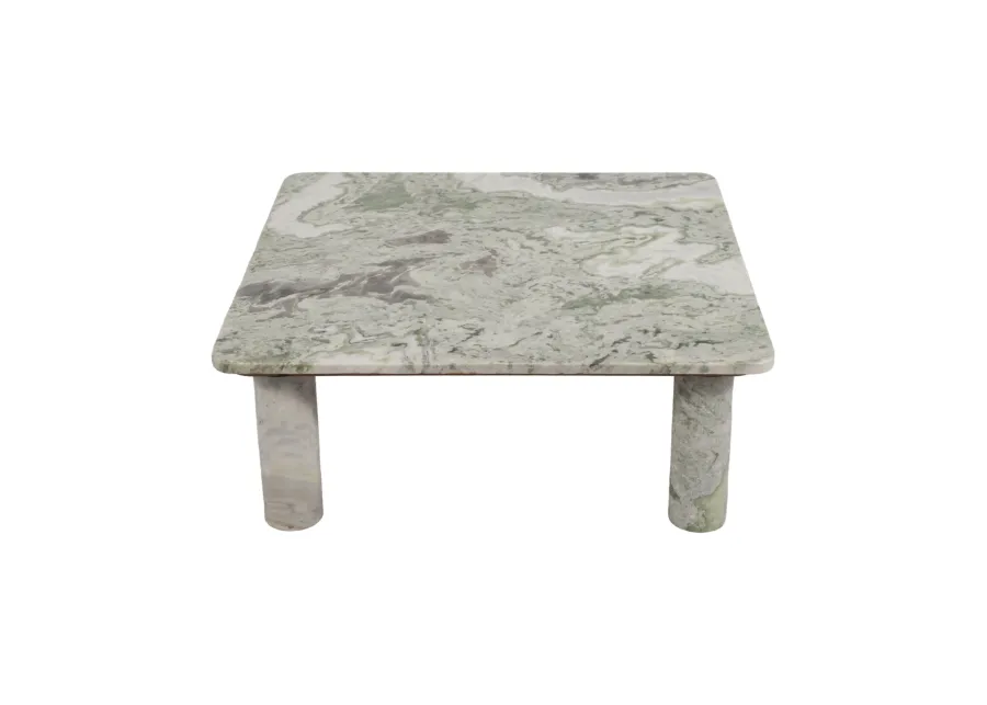 Marble, 35" Coffee Table, Green Kd, 2boxes