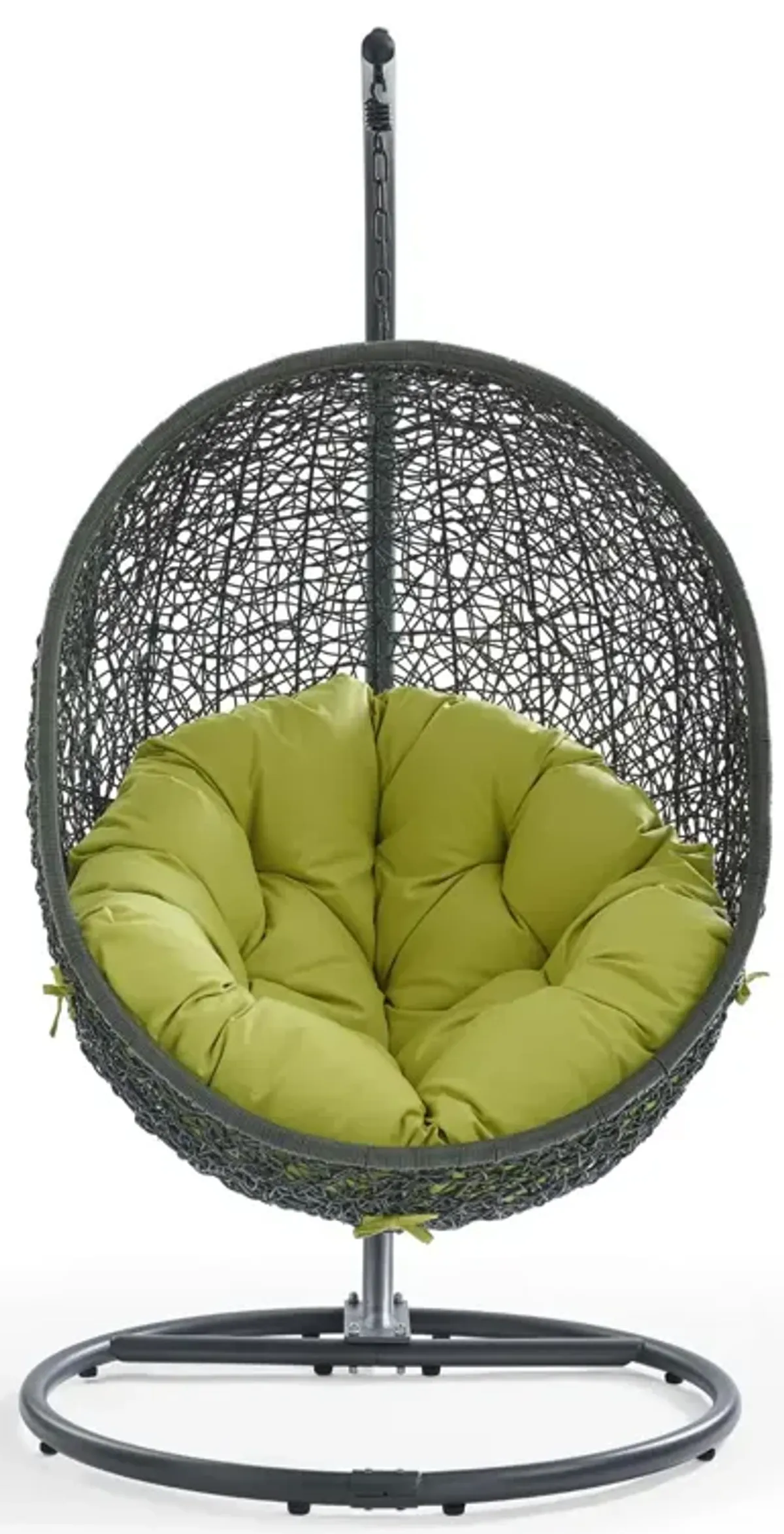 Hide Outdoor Patio Swing Chair With Stand