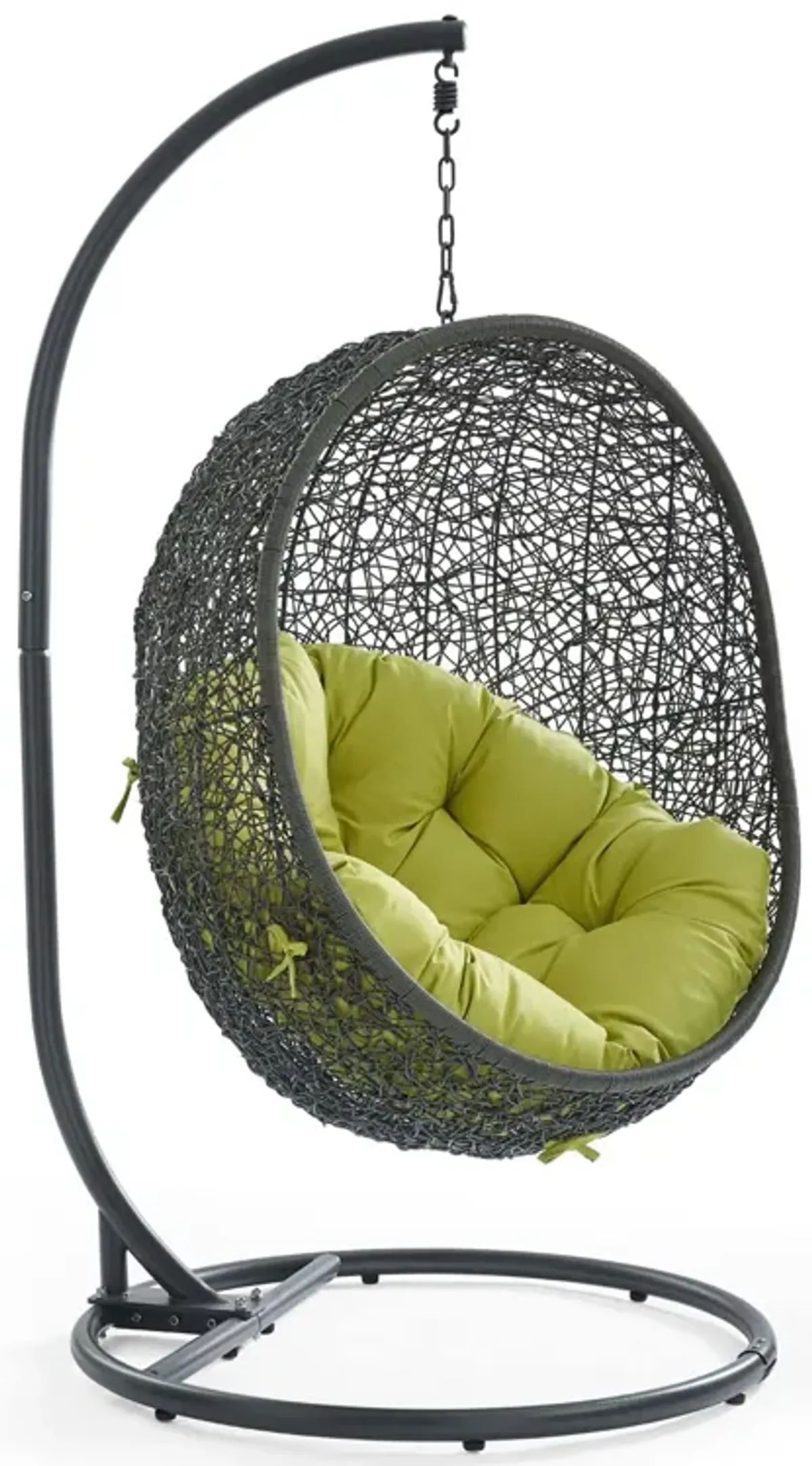 Hide Outdoor Patio Swing Chair With Stand