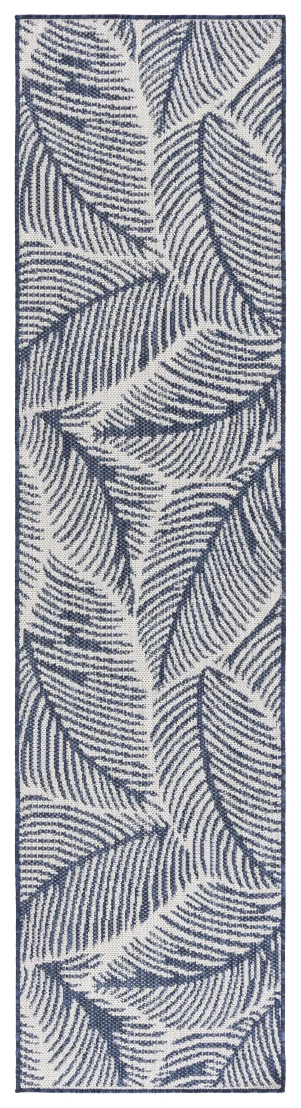 BEACH HOUSE 426 NAVY  2' x 8' Runner Rug