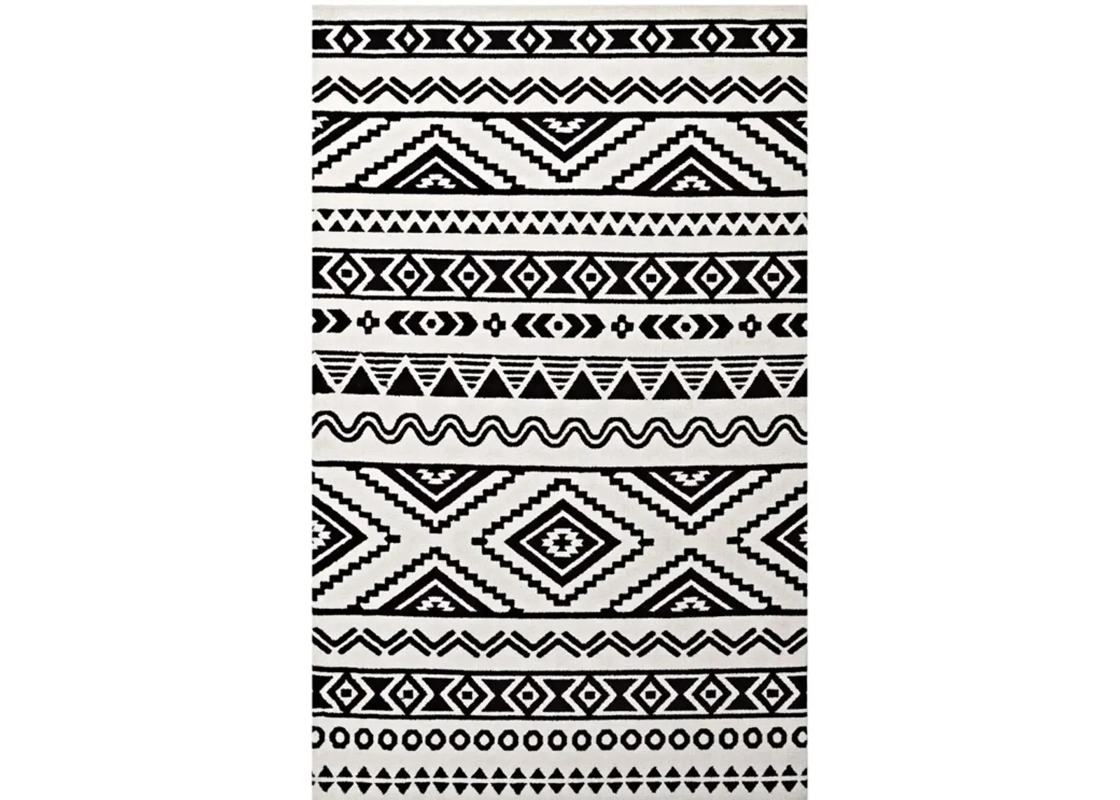 Haku Geometric Moroccan Tribal 5x8 Area Rug