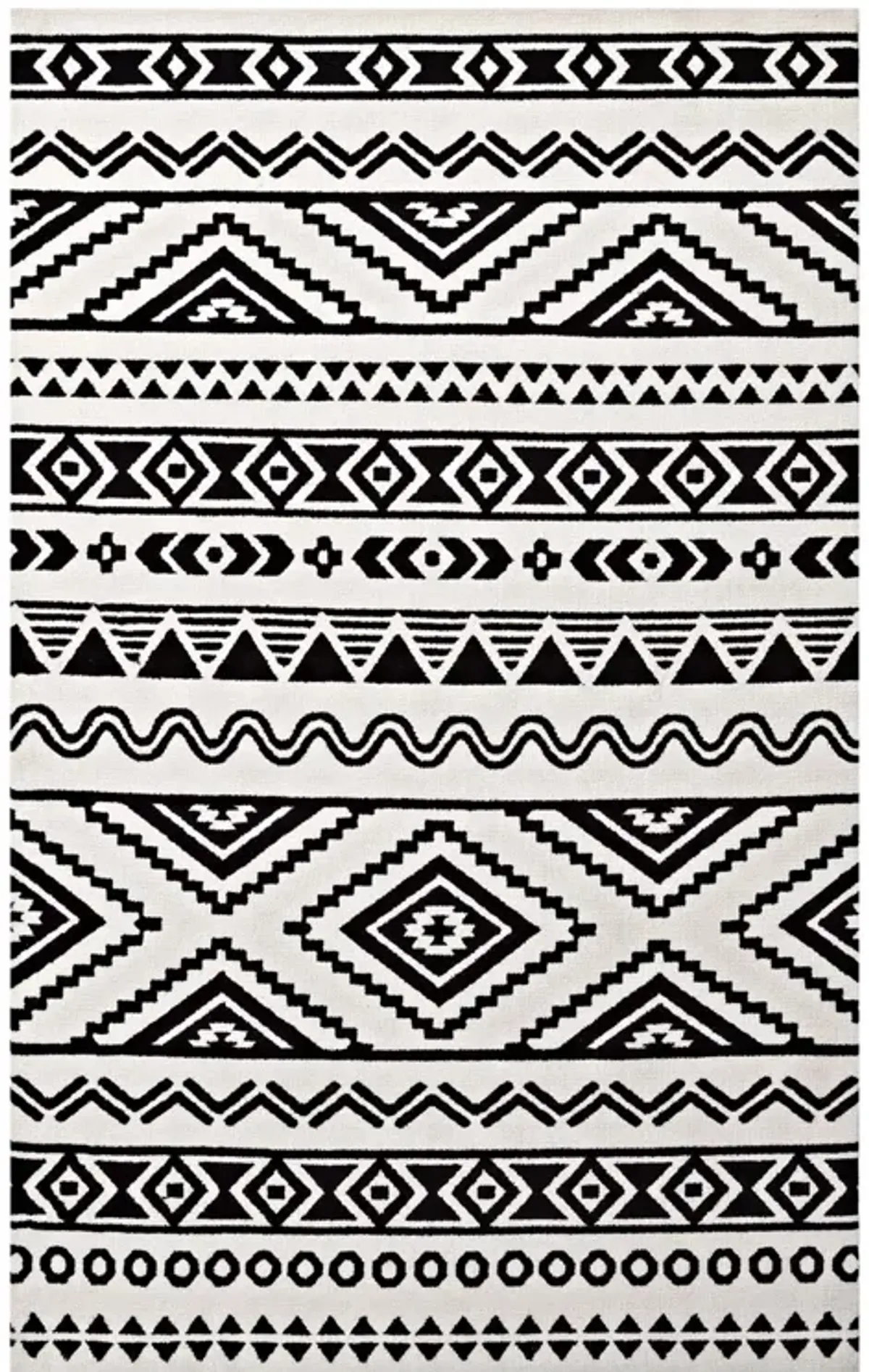 Haku Geometric Moroccan Tribal 5x8 Area Rug