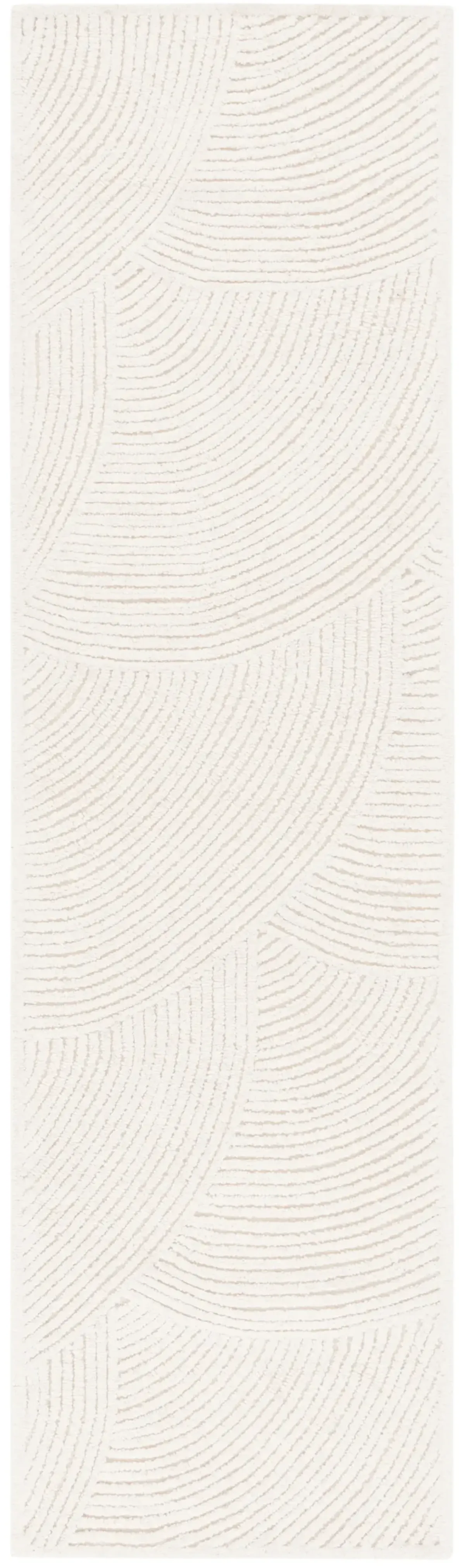 TEXTURAL 105 IVORY 2'-3' x 8' Runner Rug