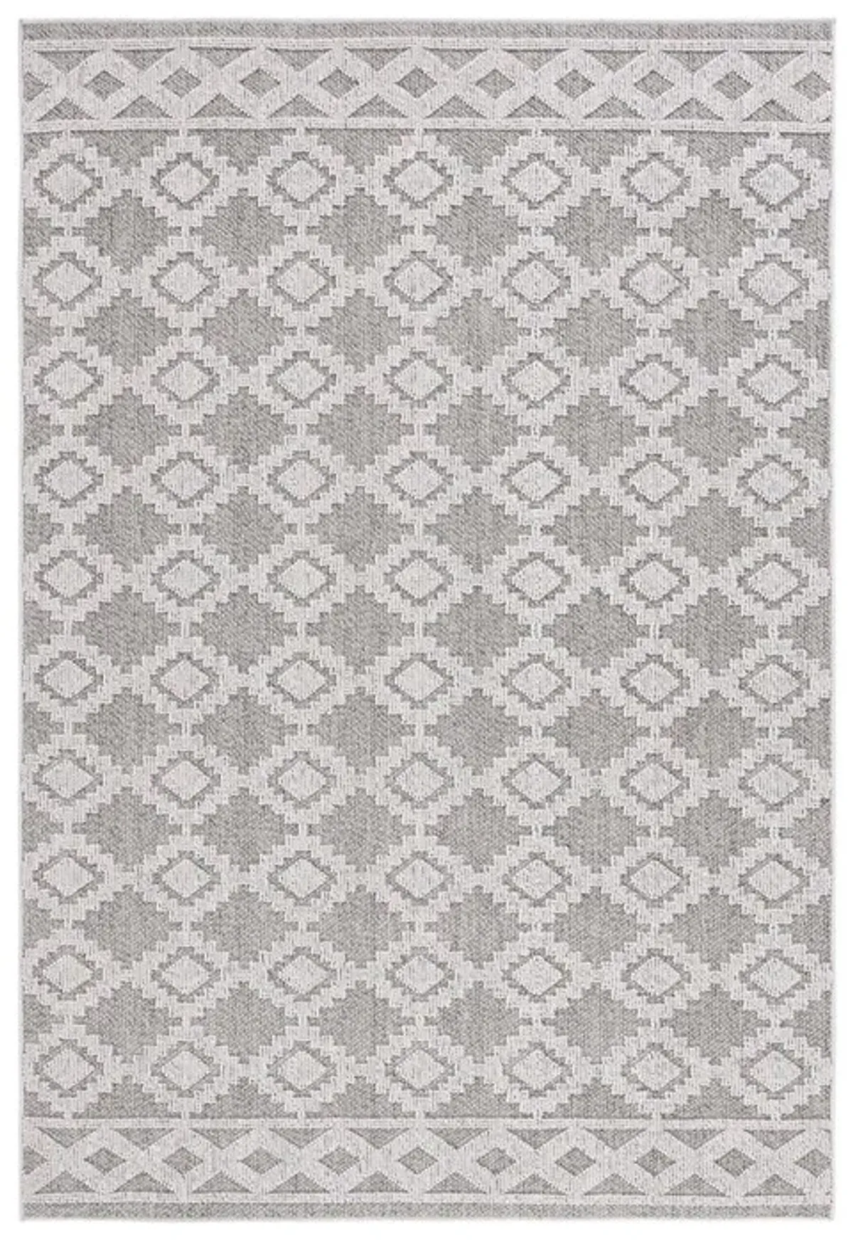 GLOBAL 208 Grey  5'-3' X 7'-6' Medium Rectangle Rug