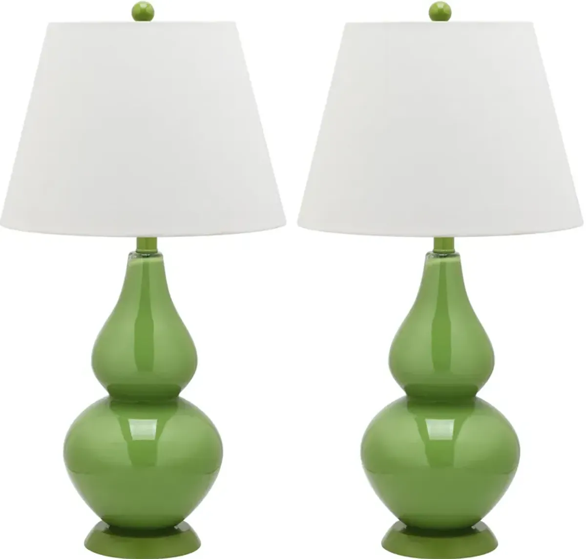 Cybil 26-Inch H Double Gourd Lamp - Set of 2