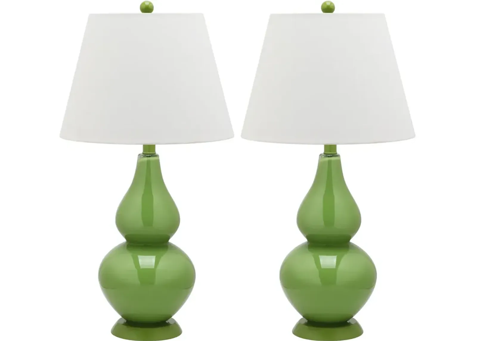 Cybil 26-Inch H Double Gourd Lamp - Set of 2