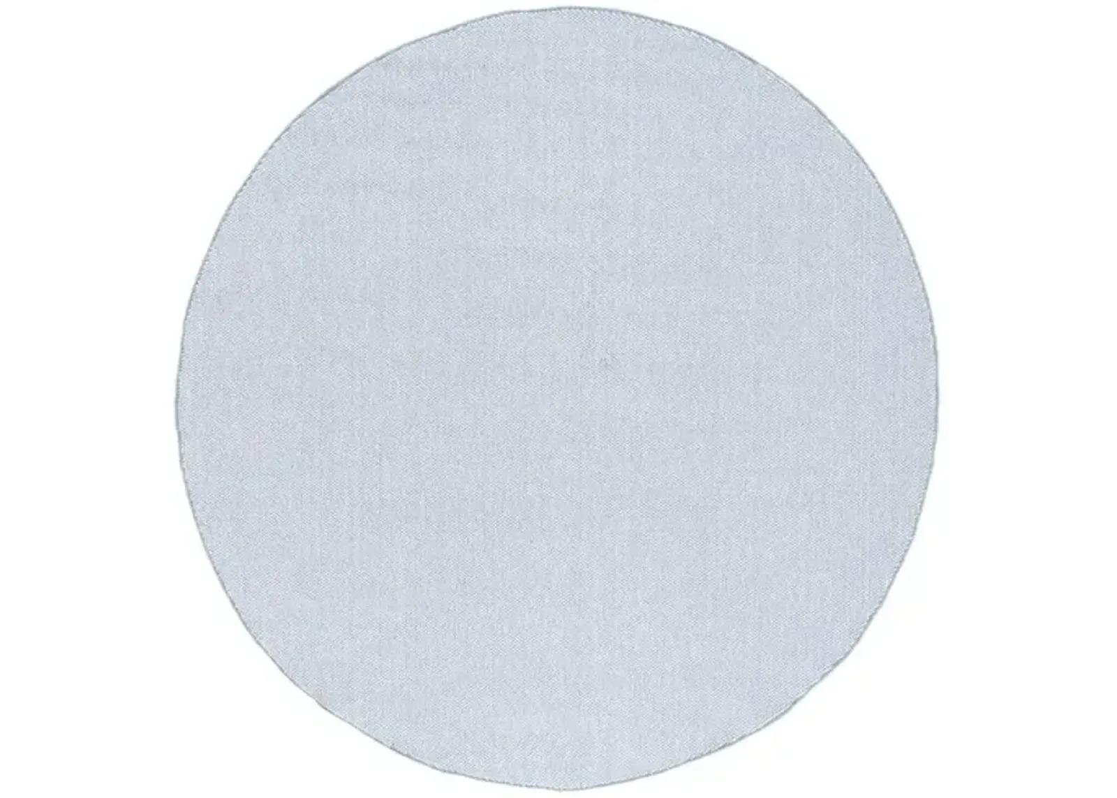 RIVER 600 Blue  6'-7' X 6'-7' Round Round Rug