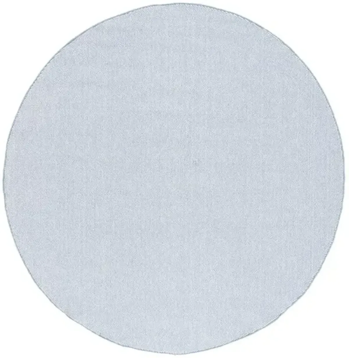 RIVER 600 Blue  6'-7' X 6'-7' Round Round Rug