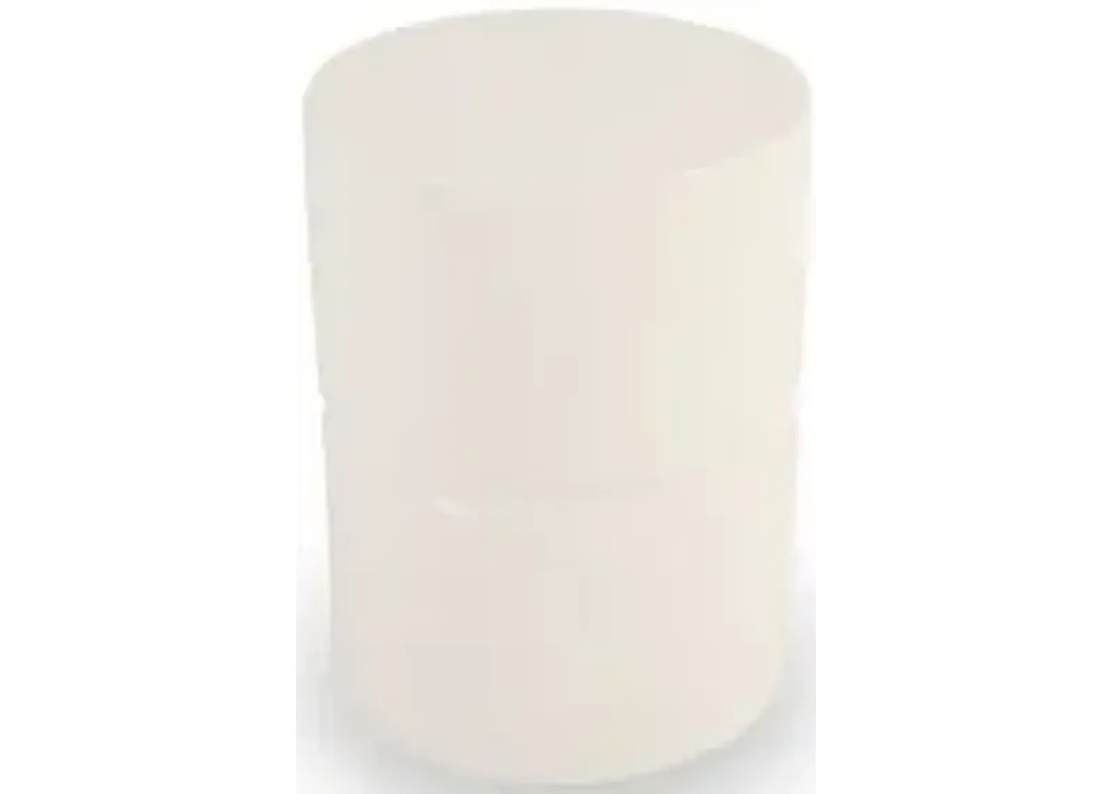 stacked stool, gel coat white