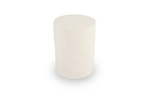 stacked stool, gel coat white