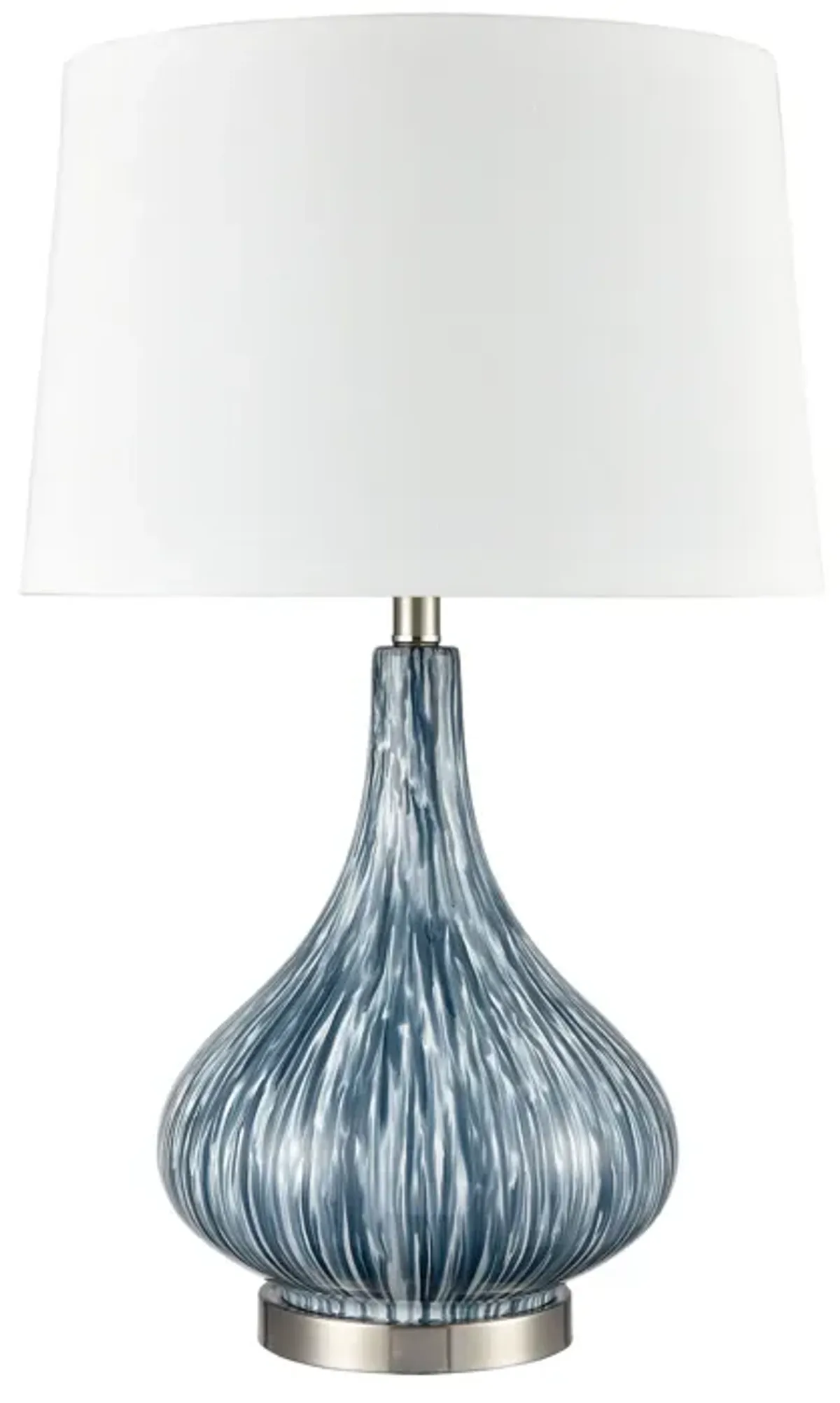 Northcott 28'' High 1-Light Table Lamp - Blue - Includes LED Bulb