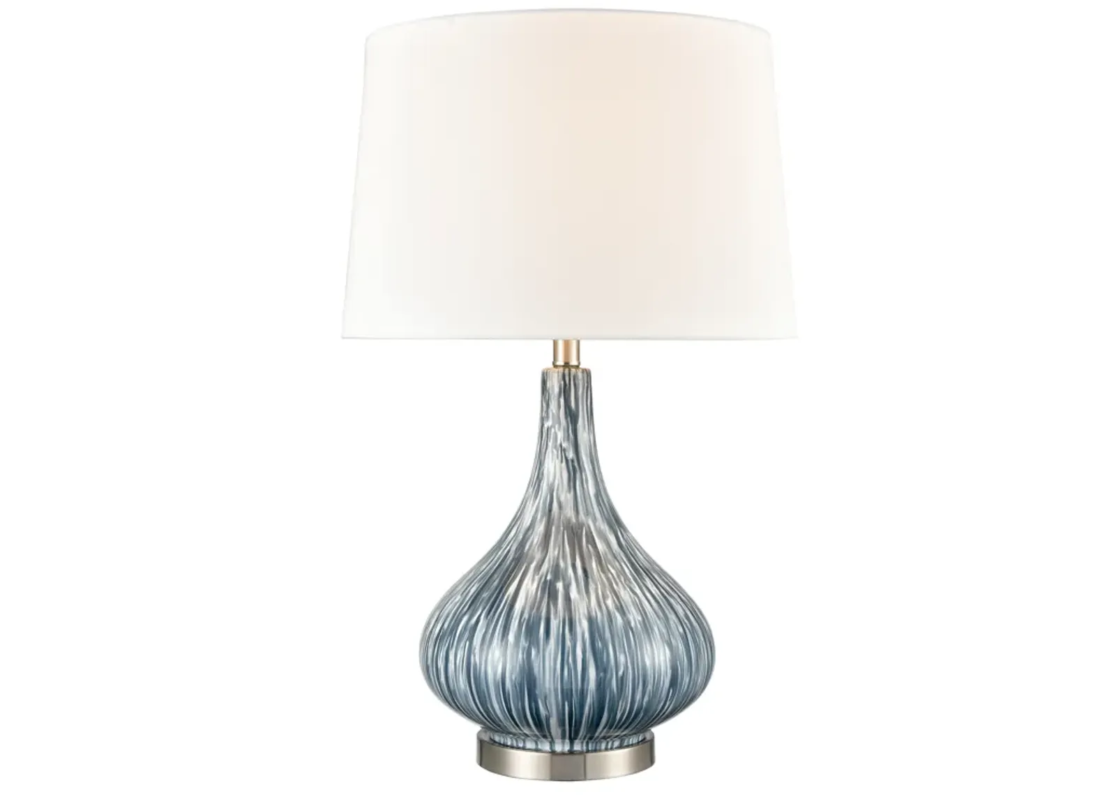 Northcott 28'' High 1-Light Table Lamp - Blue - Includes LED Bulb