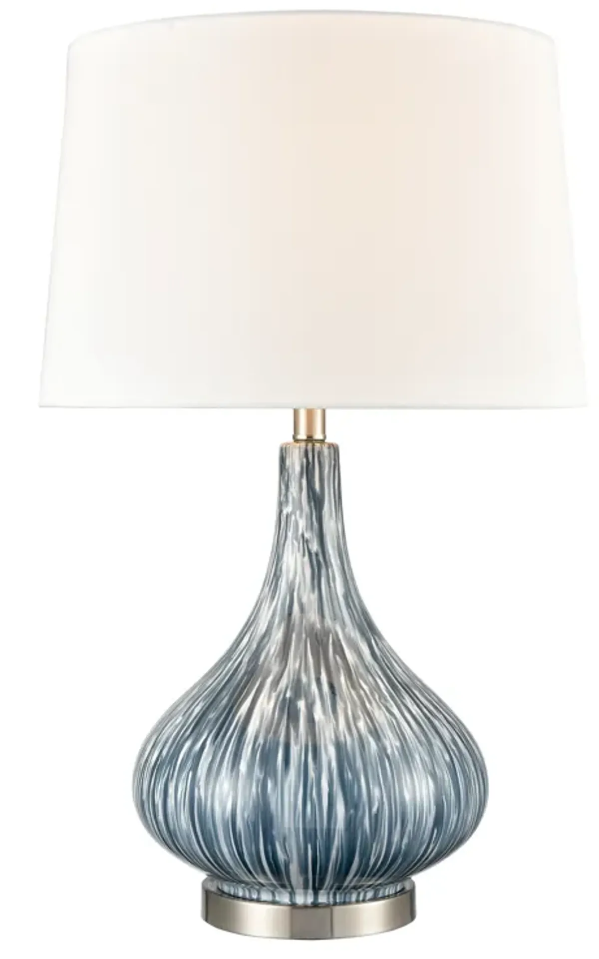 Northcott 28'' High 1-Light Table Lamp - Blue - Includes LED Bulb