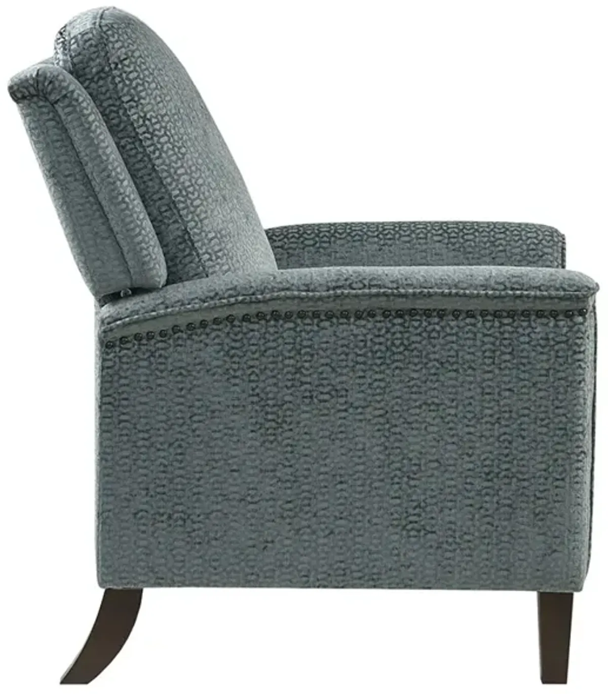 Madison Park Salina Grey Push Back Recliner