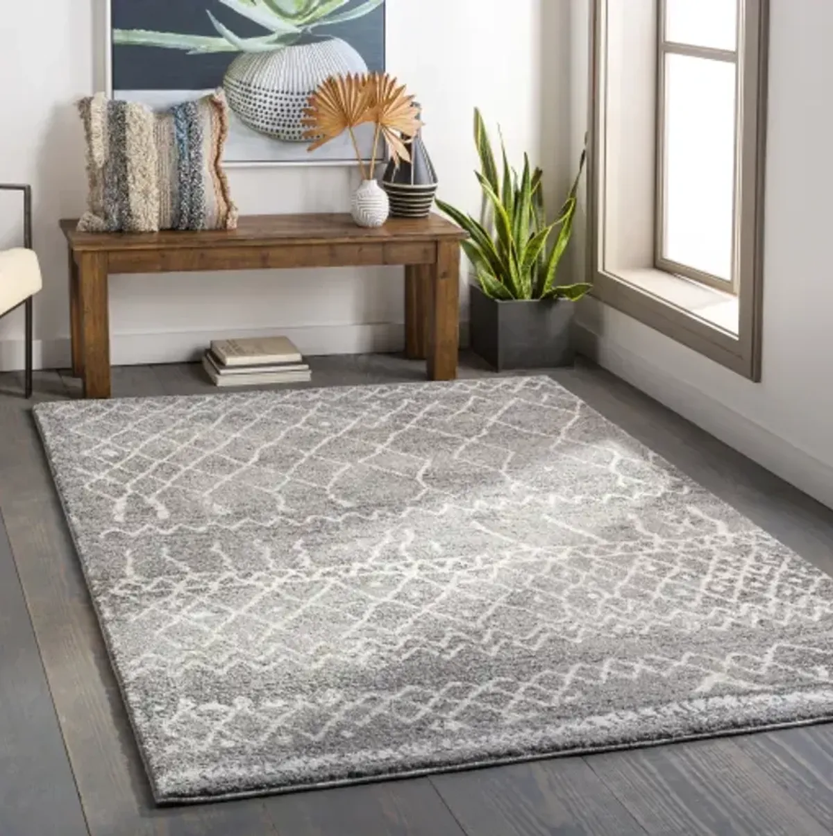 Andorra ARD-2304 6'7" x 9' Machine Woven Rug