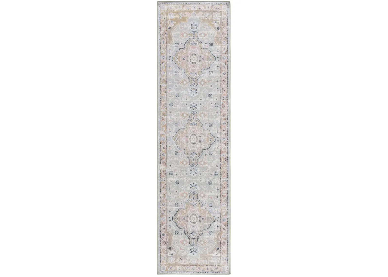 BAYSIDE 134 Multi 2'-2' X 8' Runner Rug