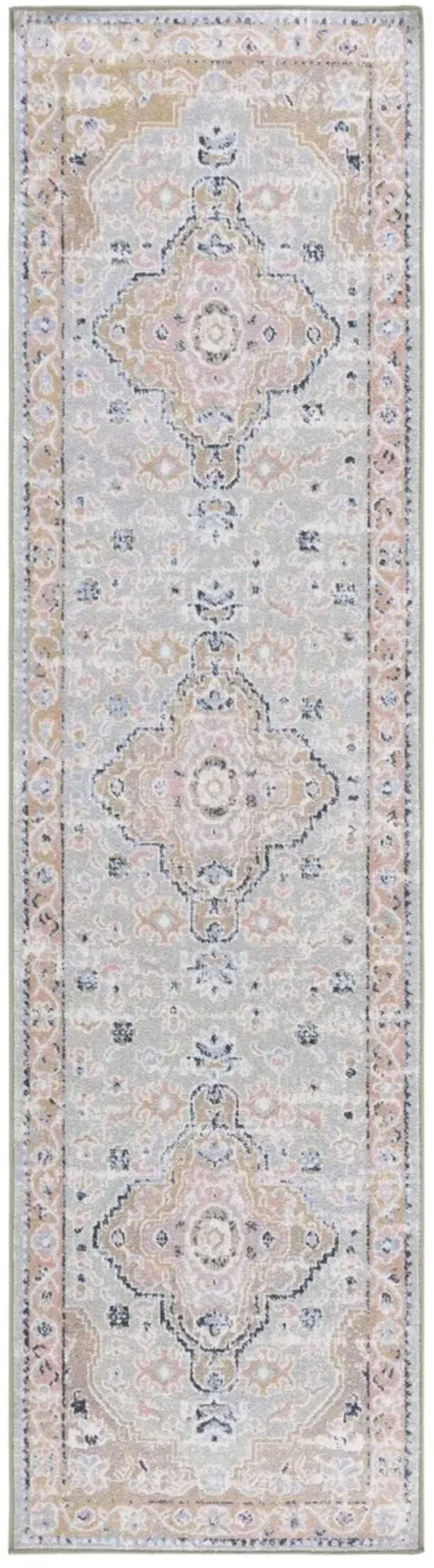 BAYSIDE 134 Multi 2'-2' X 8' Runner Rug