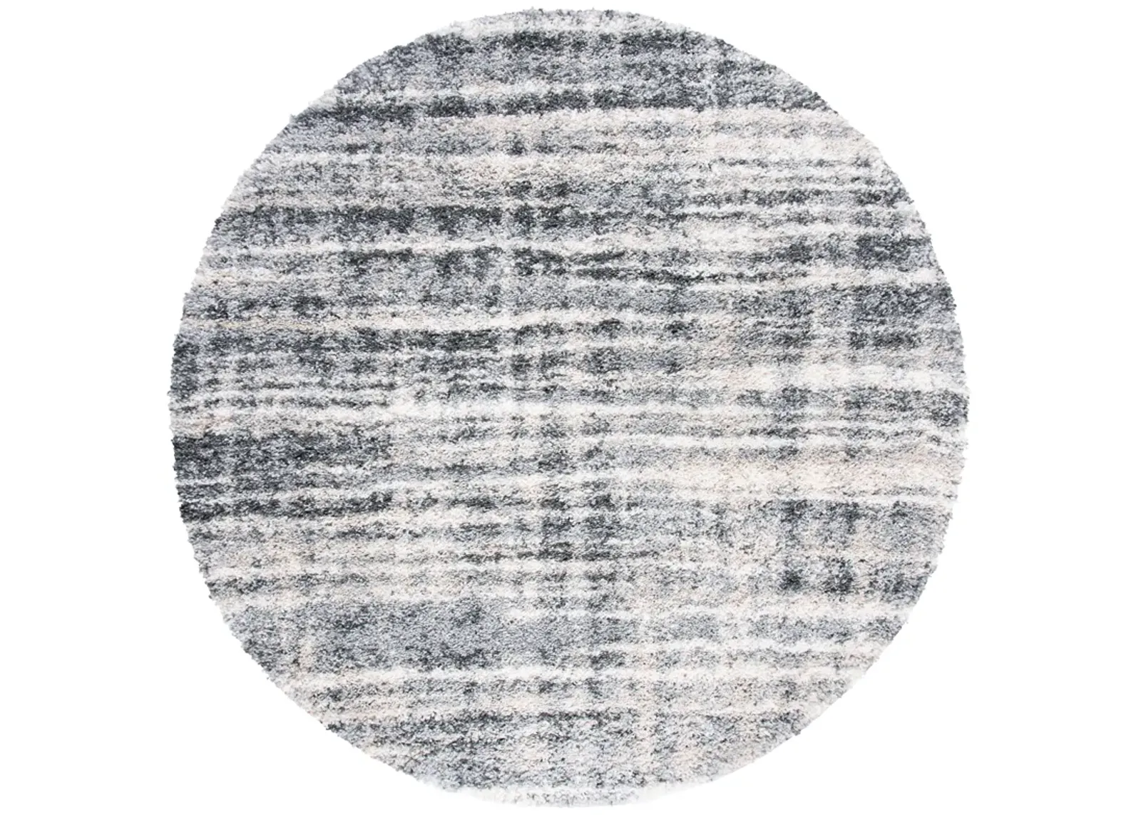 FONTANA SHAG Round Power Loomed 6'-7" X 6'-7" Round Rug