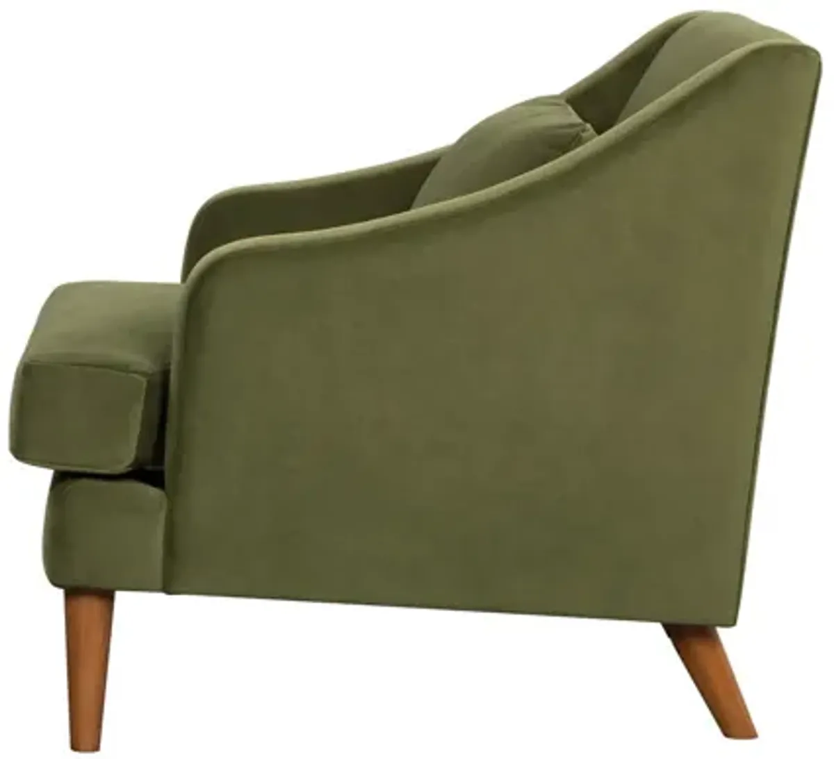 Missy Club Chair - Green Velvet