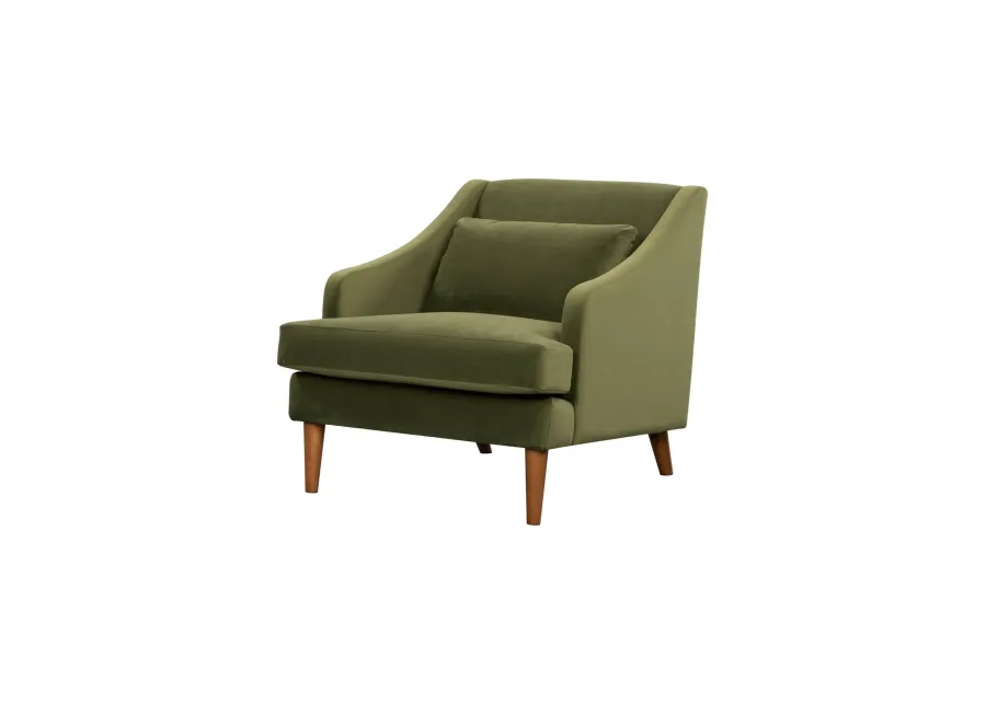 Missy Club Chair - Green Velvet