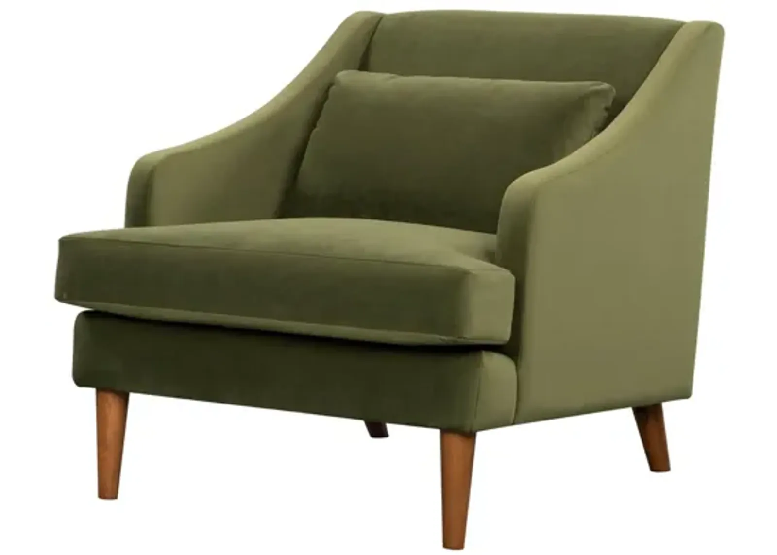 Missy Club Chair - Green Velvet