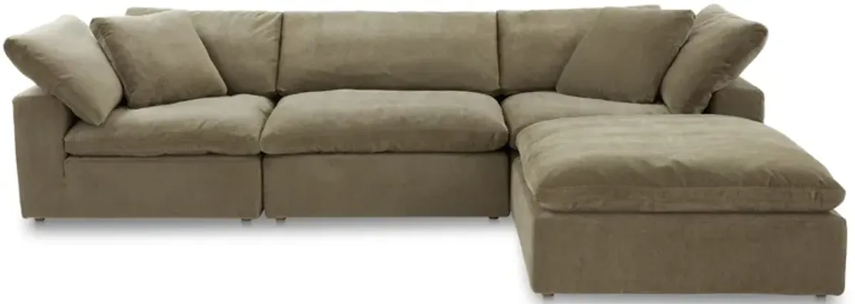 Clay Lounge Modular Sectional Desert Sage