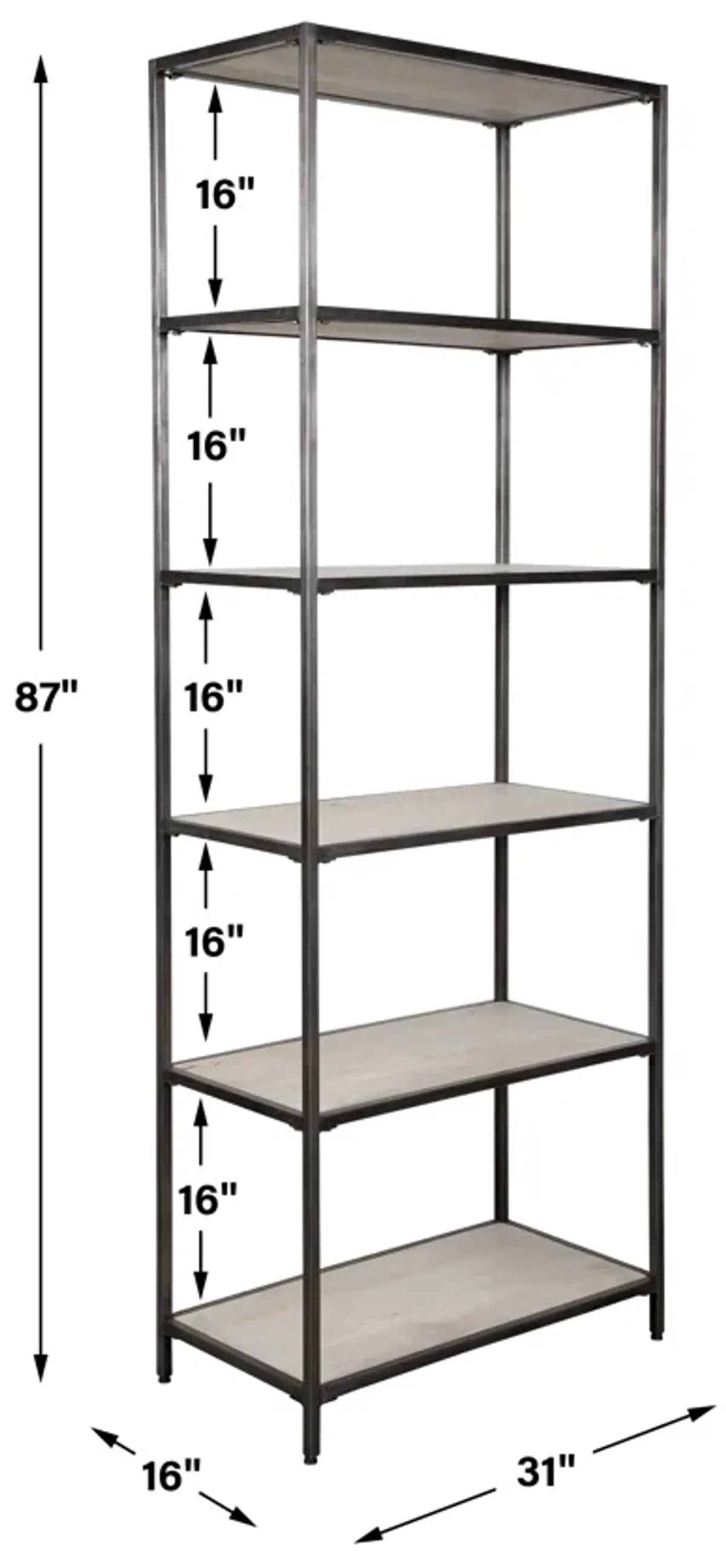 Baldwin Industrial Etagere