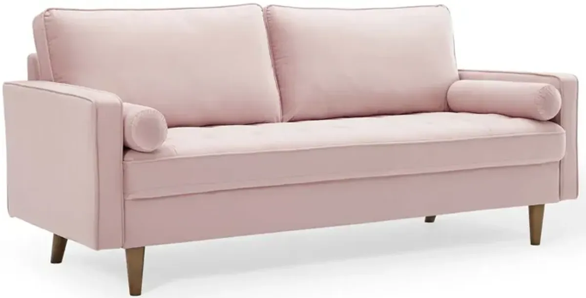 Valour Performance Velvet Sofa